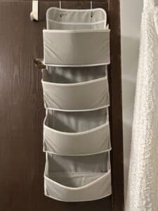 Yecaye-Over-the-Door-Organizer-Tier-Hanging-Storage-Gray