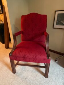Chippendale-Style-Mahogany-Armchair