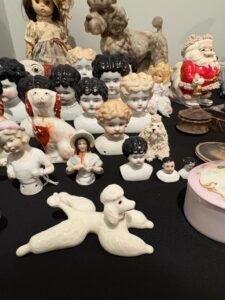 Collection-of-German-Bisque-Doll-Heads-and-Figurines-third-image