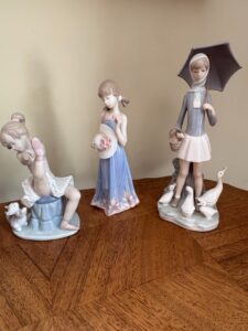 Collection-of-Lladro-Porcelain-Figurines-including-Courtney-and-Royal-Copenhagen-Crawling-Child-fifth-image