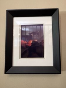 Framed-Photographic-Art-Print-Moon-and-Clouds-Reflection