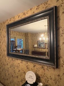 Large-Rectangular-Wall-Mirror-with-Black-and-Silver-Ornate-Frame