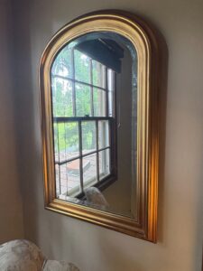 Louis-Philippe-Style-Arched-Gold-Leaf-Mirror