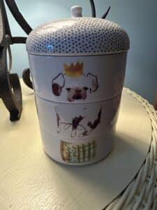 Stacking-Ceramic-Canisters-with-French-Bulldog-Motif