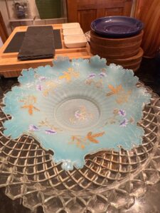 Victorian-Blue-Opalescent-Glass-Brides-Basket-with-Enameled-Floral-Decoration-second-image