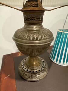 Victorian-Brass-Oil-Lamp-with-Swirl-Milk-Glass-Shade-second-image