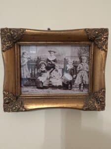 Victorian-Children-with-Drum-Photograph-in-Ornate-Frame