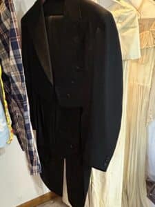 Vintage-Black-Wool-Tailcoat