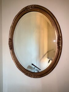 Vintage-Ornate-Oval-Wall-Mirror-Intercraft-Hollywood-Regency-Style