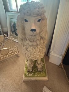 Vintage-Poodle-Statue-Pedestal