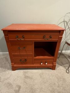 Vintage-Terracotta-Painted-Sideboard-or-Dresser