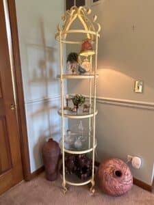 Vintage-Twisted-Rope-Style-Tier-Etagere-Shelf-Unit