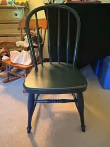 Antique-Black-Windsor-Spindle-Back-Side-Chair