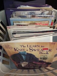 Collection-of-Vintage-Knitting-and-Craft-Pattern-Booklets