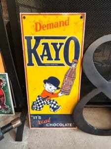 Kayo-Chocolate-Drink-Advertising-Sign