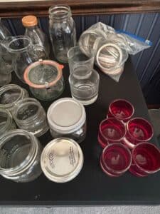 Mixed-Lot-of-Vintage-Laboratory-Canning-and-Decorative-Glassware-second-image