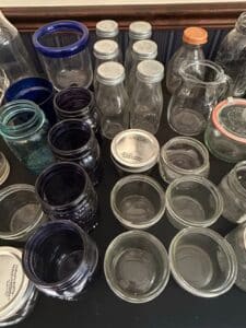 Mixed-Lot-of-Vintage-Laboratory-Canning-and-Decorative-Glassware-third-image