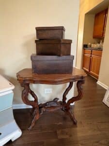 Antique-Carved-Wood-Console-Table-with-Dog-Motif
