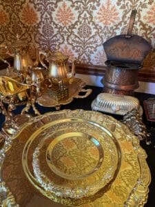 Assorted-Silverplate-Serving-Pieces-and-Tableware-Collection-second-image-1
