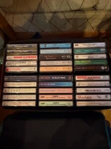 Assorted-Vintage-Cassette-Tapes-and-VHS-Home-Video-Collection-second-image-1