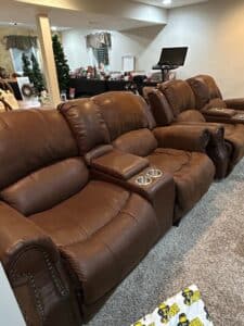 Brown-Leather-Reclining-Home-Theater-Seating