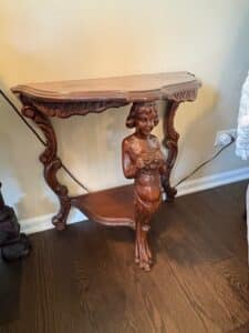 Carved-Wood-Figural-Console-Table