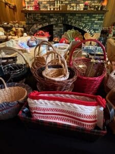 Collection-of-Assorted-Decorative-Wicker-and-Longaberger-Baskets-second-image-1