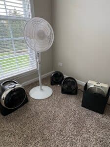 Collection-of-Five-Assorted-Electric-Fans