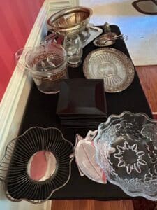 Estate-Assortment-of-Vintage-Serving-Pieces-and-Tableware