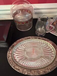 Estate-Assortment-of-Vintage-Serving-Pieces-and-Tableware-third-image