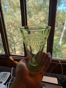 Five-Piece-Uranium-Glass-Footed-Tumbler-Set-1