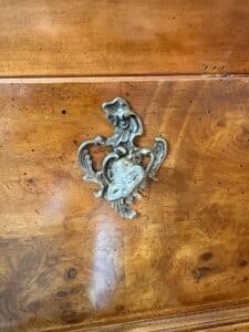 French-Provincial-Burl-Walnut-Blanket-Chest-by-Martinsville-third-image
