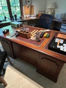 Hooker-Furniture-Executive-Desk-with-Leather-Inlay