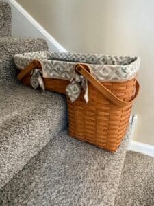 Longaberger-Step-It-Up-Stair-Basket
