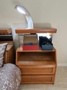 Mid-Century-Modern-Oak-Bedroom-Suite-with-Integrated-Headboard-and-Nightstands-third-image