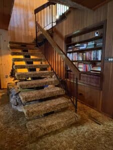 Mid-Century-Modern-Open-Tread-Floating-Staircase