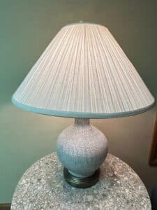 Mid-Century-Modern-Style-Terrazzo-Side-Table-with-Textured-Ceramic-Table-Lamp-fourth-image