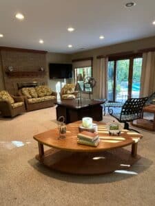 Mid-Century-Modern-Style-Triangular-Coffee-Table