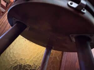 Mid-Century-Modern-Turned-Wood-Pedestal-Bowl-fourth-image