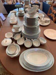 Noritake-Sheldon-Pattern-China-Set
