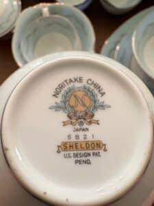 Noritake-Sheldon-Pattern-China-Set-third-image