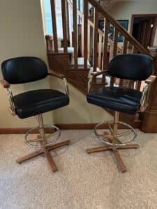 Pair-of-Vintage-Daystrom-Swivel-Bar-Stools