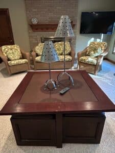 Rustic-Iron-and-Punched-Tin-Star-Table-Lamps-Set-of-third-image