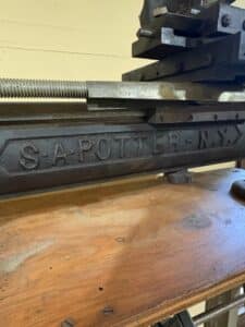 S.A.-Potter-N.Y.-Bench-Lathe-fourth-image