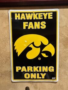 University-of-Iowa-Hawkeyes-Hawkeye-Fans-Parking-Only-Metal-Sign