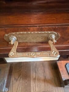 Victorian-Eastlake-Walnut-Hall-Tree-with-Marble-Top-third-image