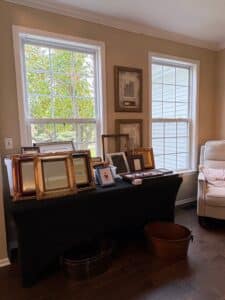 Victorian-Style-Carved-Oak-Writing-Desk-second-image