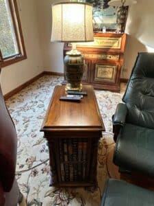 Vintage-Bookcase-End-Table