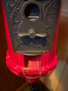 Vintage-Carousel-Industries-Gumball-Machine-on-Stand-second-image