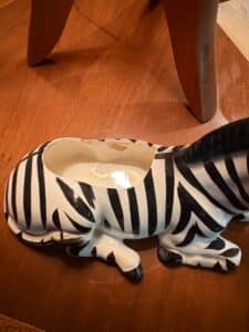 Vintage-Ceramic-Zebra-Planter-second-image